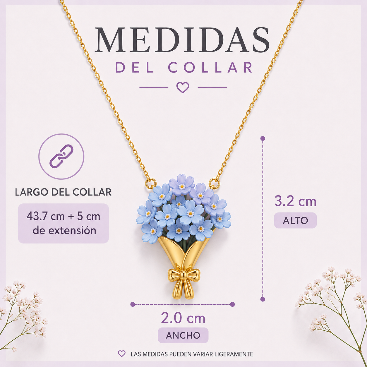 Collar Floral MiniBotanica™ + Regalos